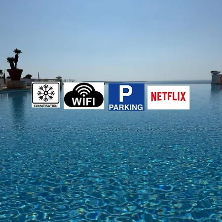 Lägenhet Un De Charme Vue & Piscine D'exception